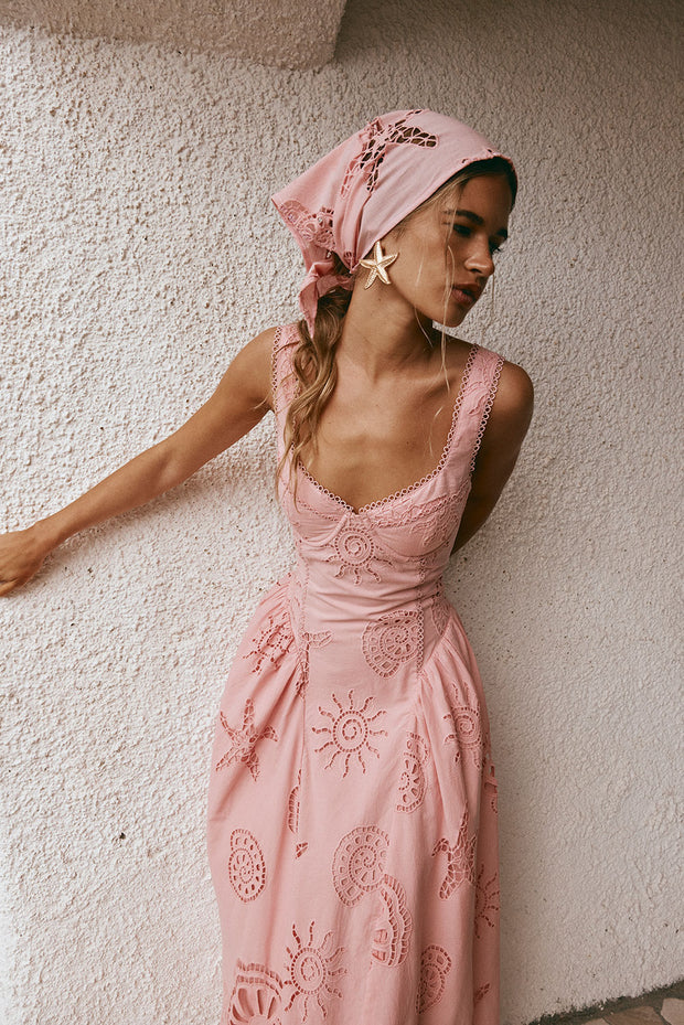 Biarritz Dress - Corallo Rosa