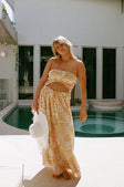 Strapless Boracay Maxi Dress - Tan