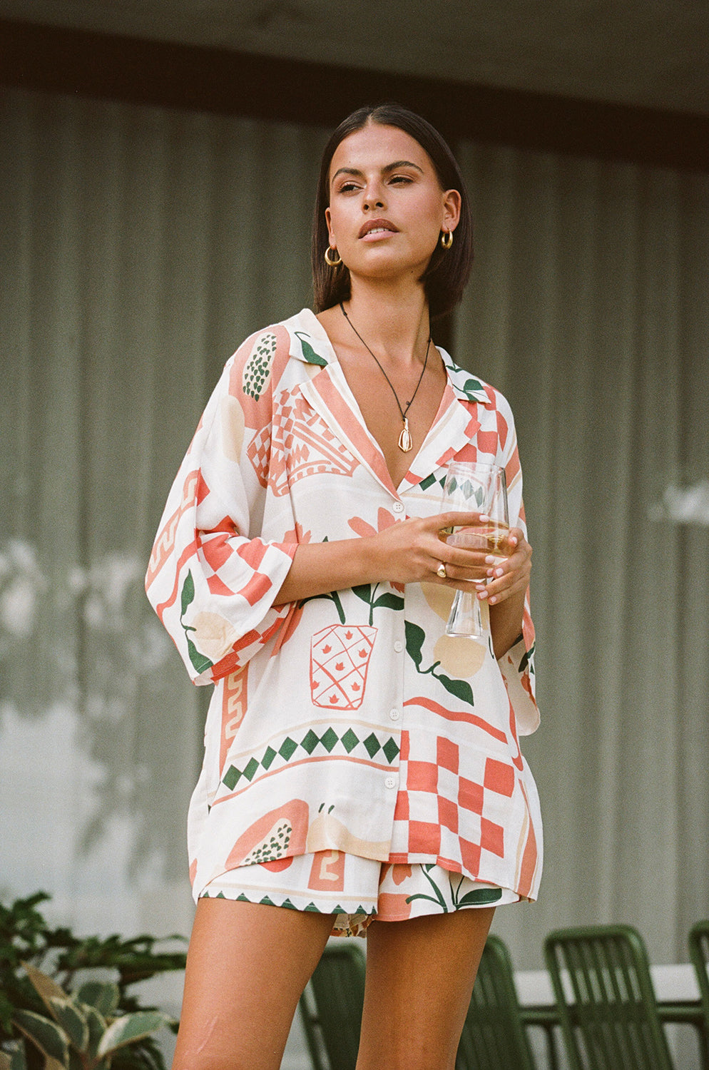 SAMPLE-Seona Shorts - Prego Rossa