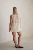 Suka Crochet Top - Cream White