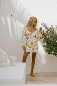SAMPLE-Willa Dress - Desert Leaf