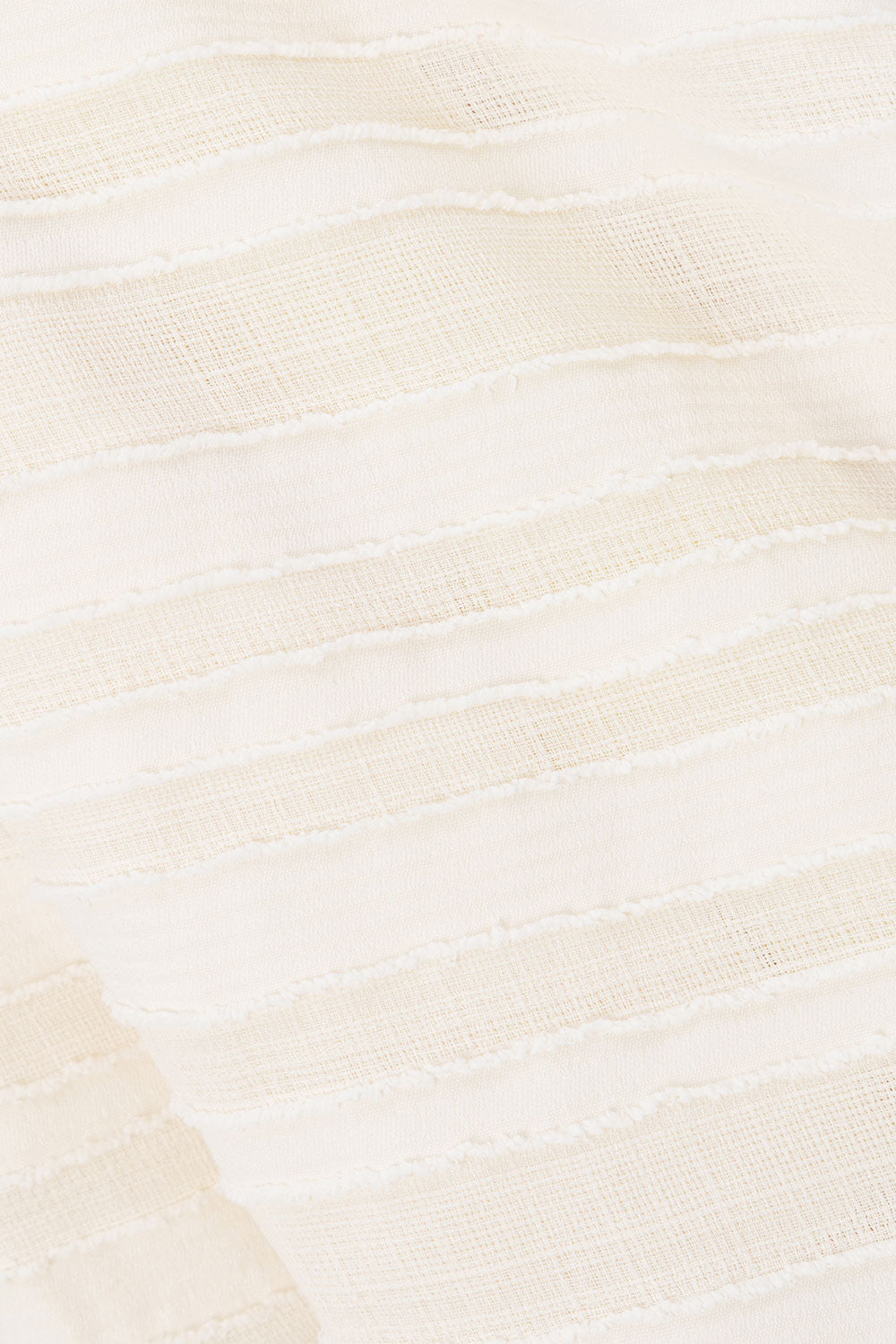 Cream Textured Cut Out Backless Aurelie Top