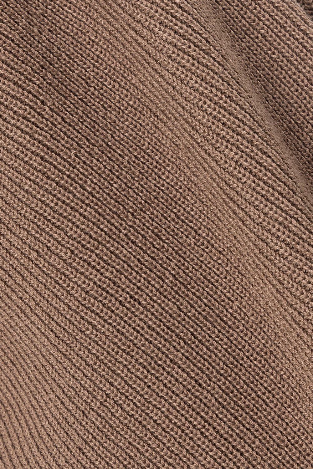 Chocolate Brown Front Split Wrap Maxi Bridget Skirt