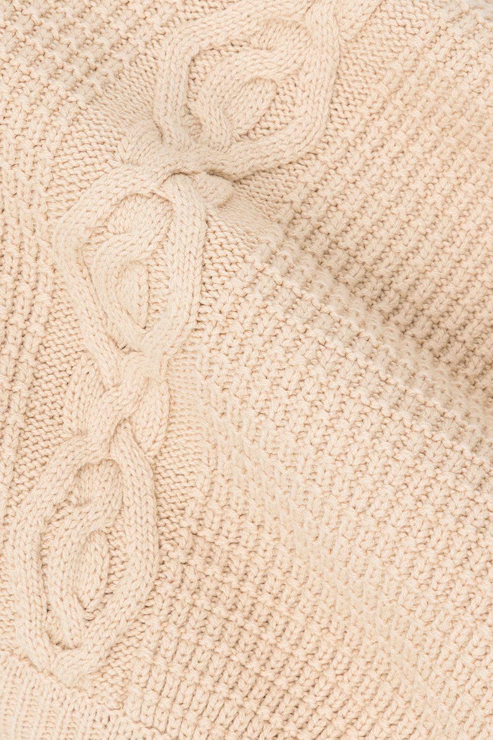 Tan Knit Short Sleeve Mini Saphira Dress