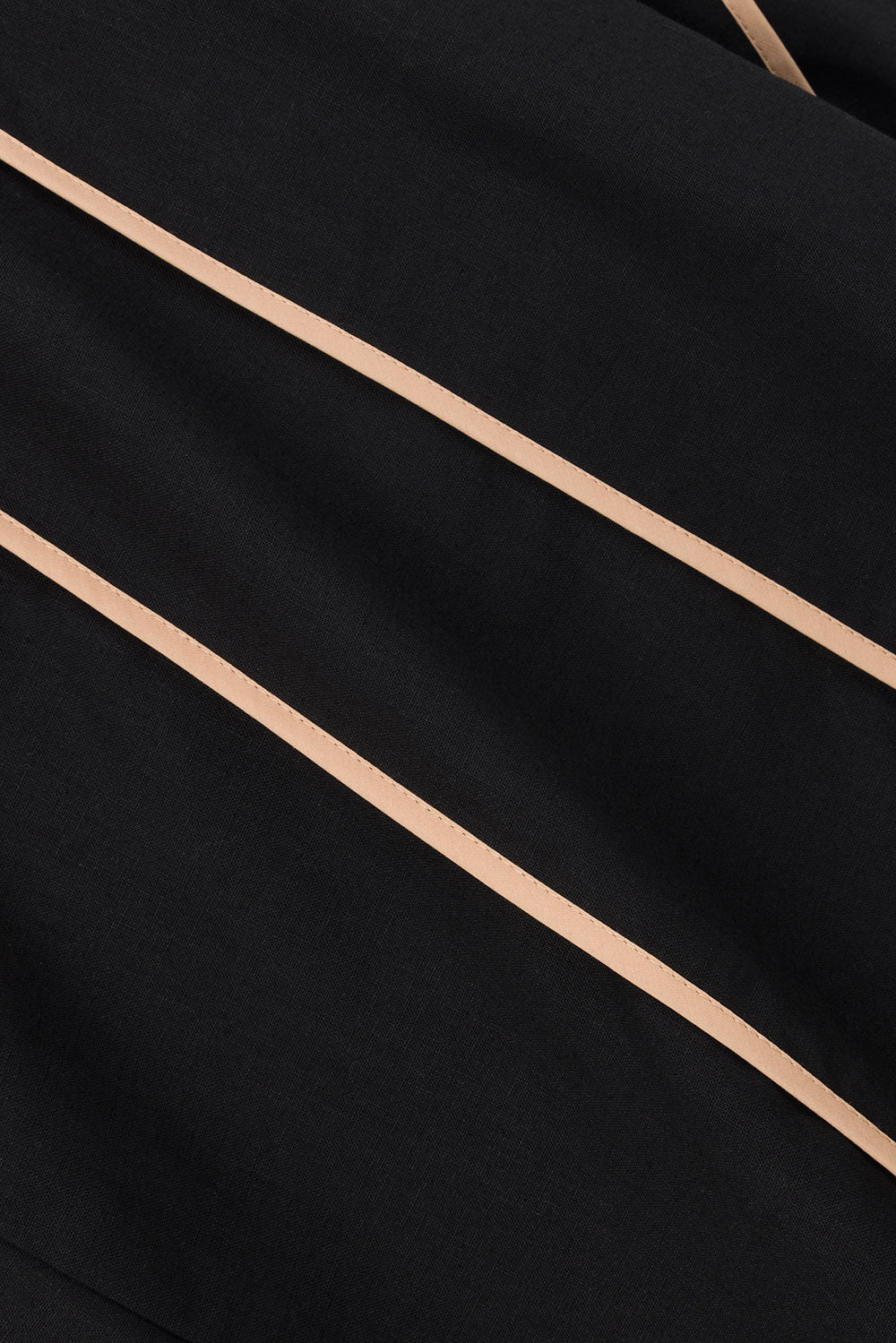 Black V Neck Tie Maxi Maylin Dress