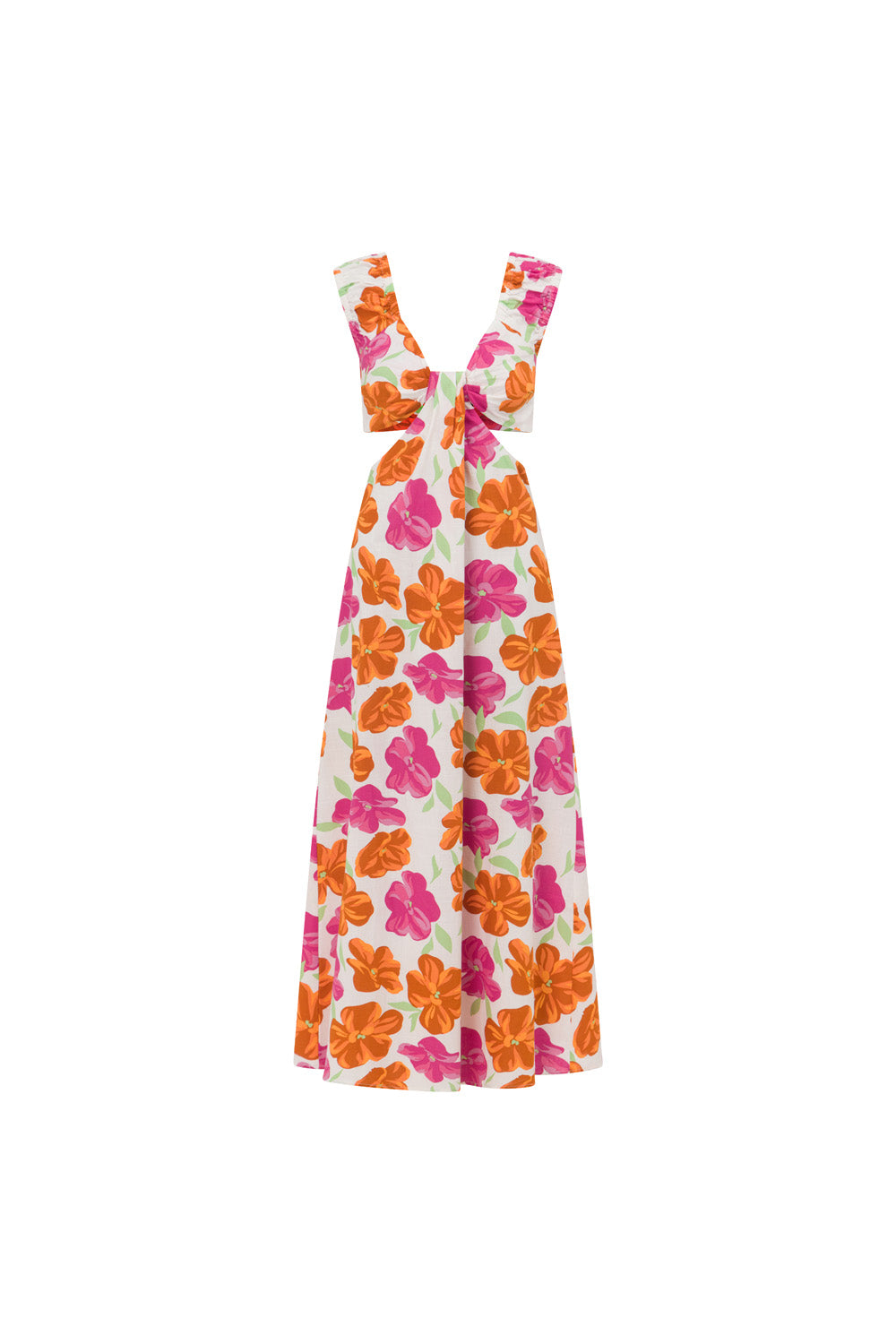 Kameliya Midi Dress - Pink