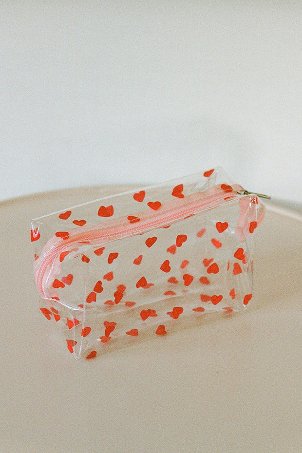 Heart Cosmetics Bag