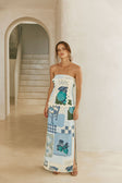 SAMPLE-Miriana Dress - Villagio Blue