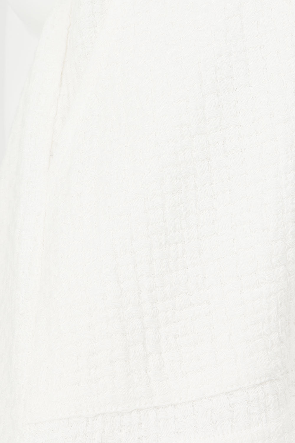 White High Waist Tie Zoriah Shorts