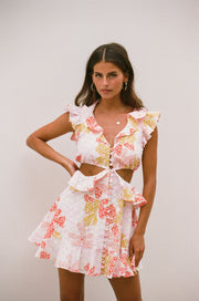 SAMPLE-Santa Clara Cutout Dress - Pollen