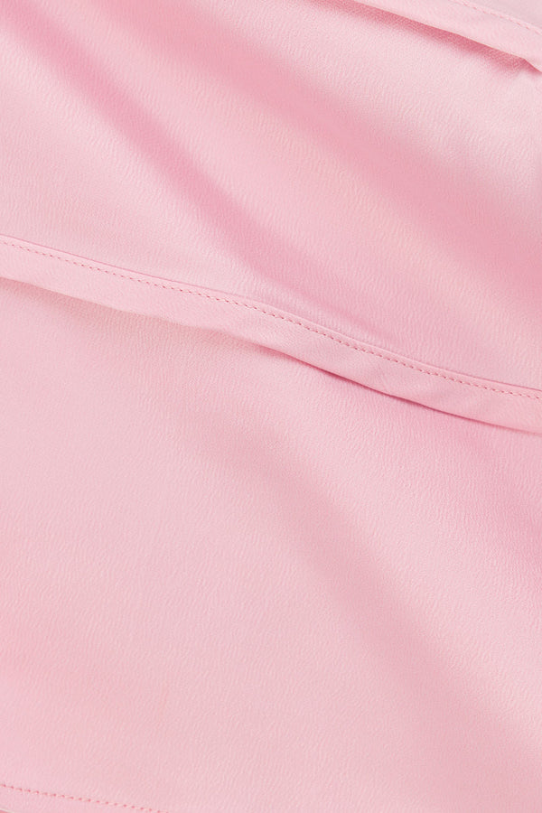 Blush Pink Strappy Panel Tamar Top