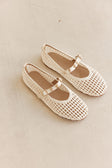 Solstice Ballet Flats - White