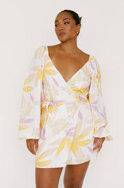 SAMPLE-Kona Wrap Dress - Paradise Floral