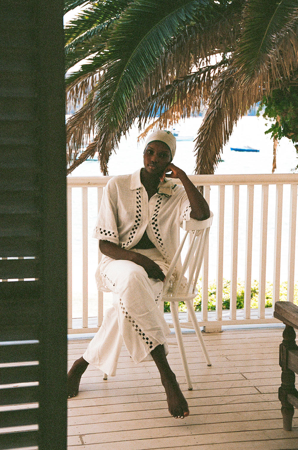 White High Waist Pocket Trouser Alyssa Pants