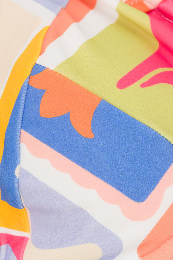 Solis Print Isles Balxonette Swim Top