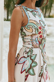 Blue Floral Paradesios Print