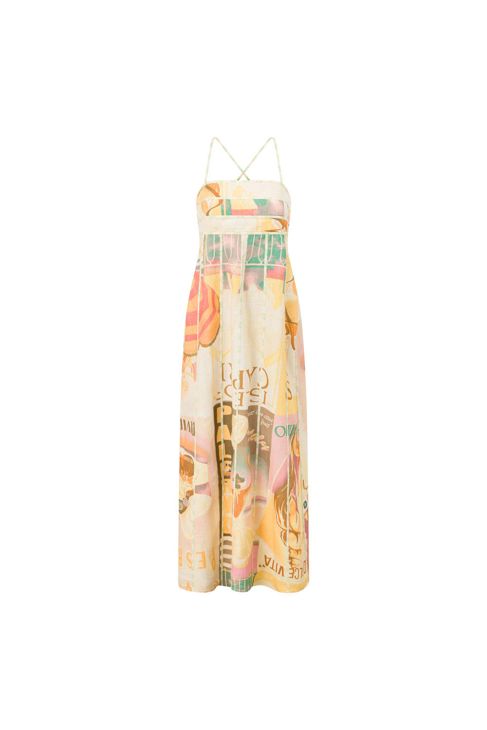 SAMPLE-Palermo Dress - Fiorire Rosa