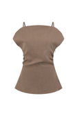 SAMPLE-Naomi Top - Chocolate