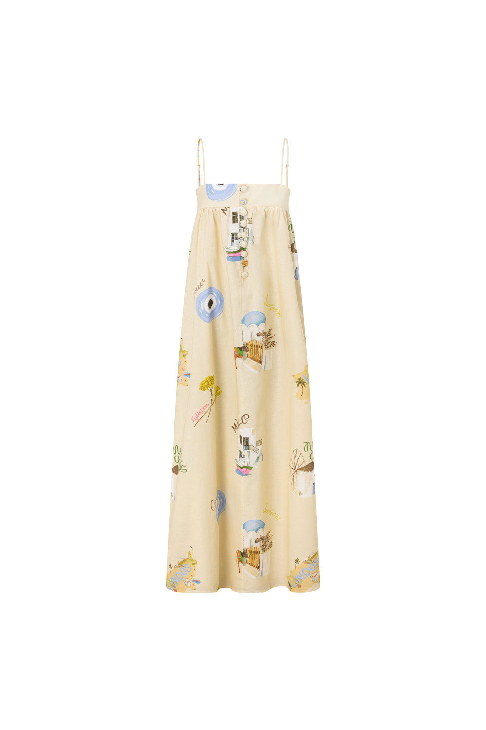 SAMPLE-Ida Dress - Isles Of Greece