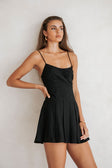 Angelica Mini Dress - Black