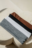 Elle Soft Headband - Black