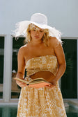 Strapless Boracay Maxi Dress - Tan