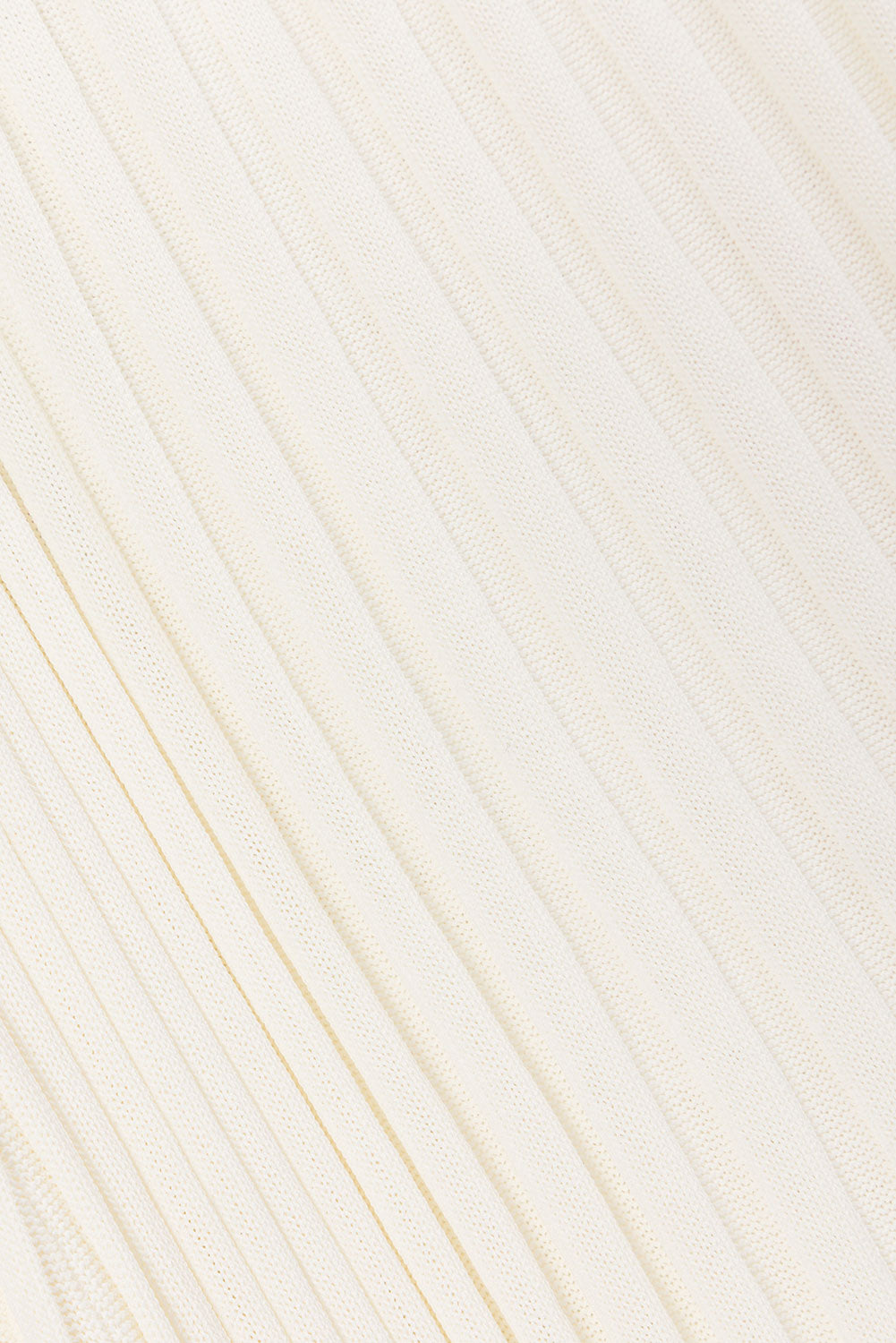 White Woven Ribbed Maxi Silla Skirt