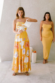 SAMPLE-Aliza Dress - Ciao Yellow