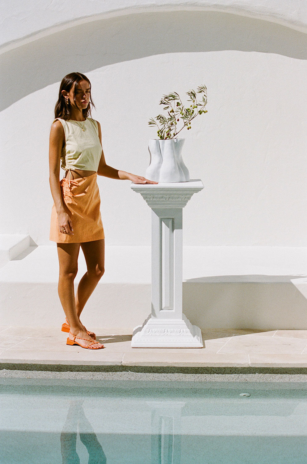 Isabel Drawstring Dress