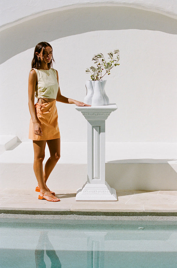 Isabel Drawstring Dress