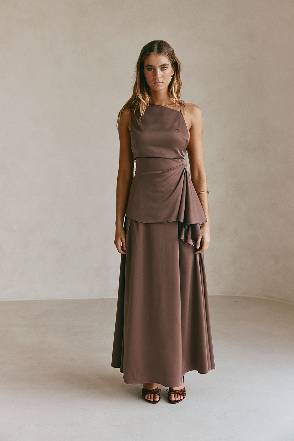 SAMPLE-Hailey Top - Chocolate