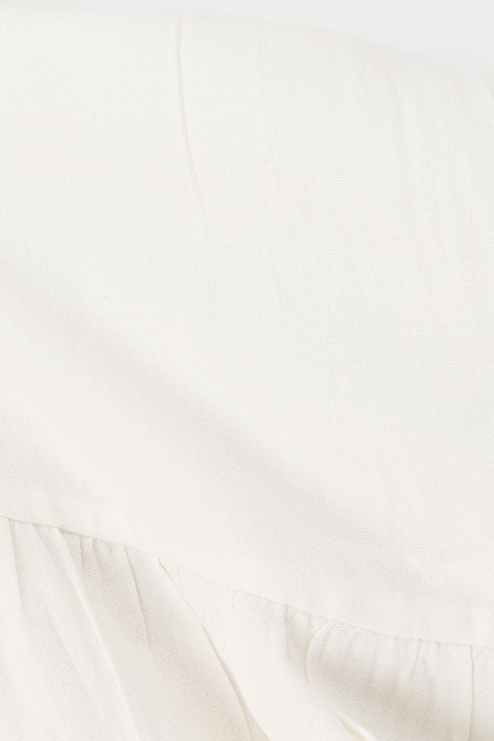 White Short Sleeve Button Up Collar Luna Top