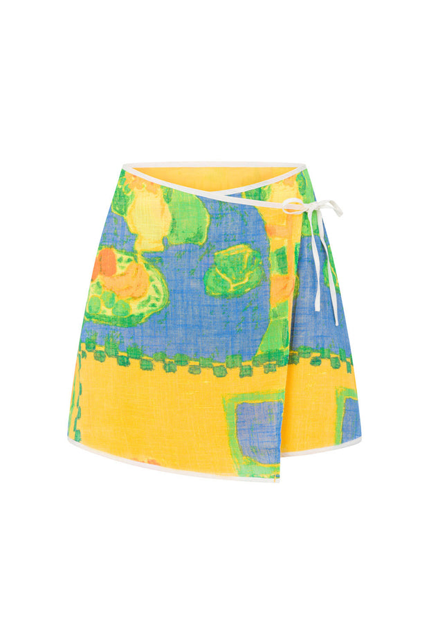 Cascade Skirt - Morning Yellow