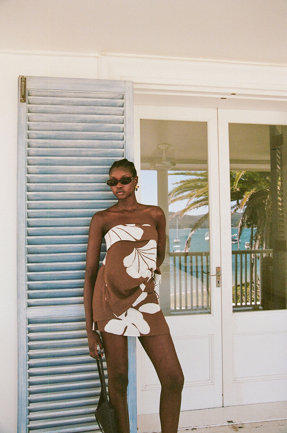 SAMPLE-Simone Top - Galene Brown