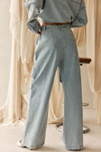 Poet Denim Pants - Light Blue