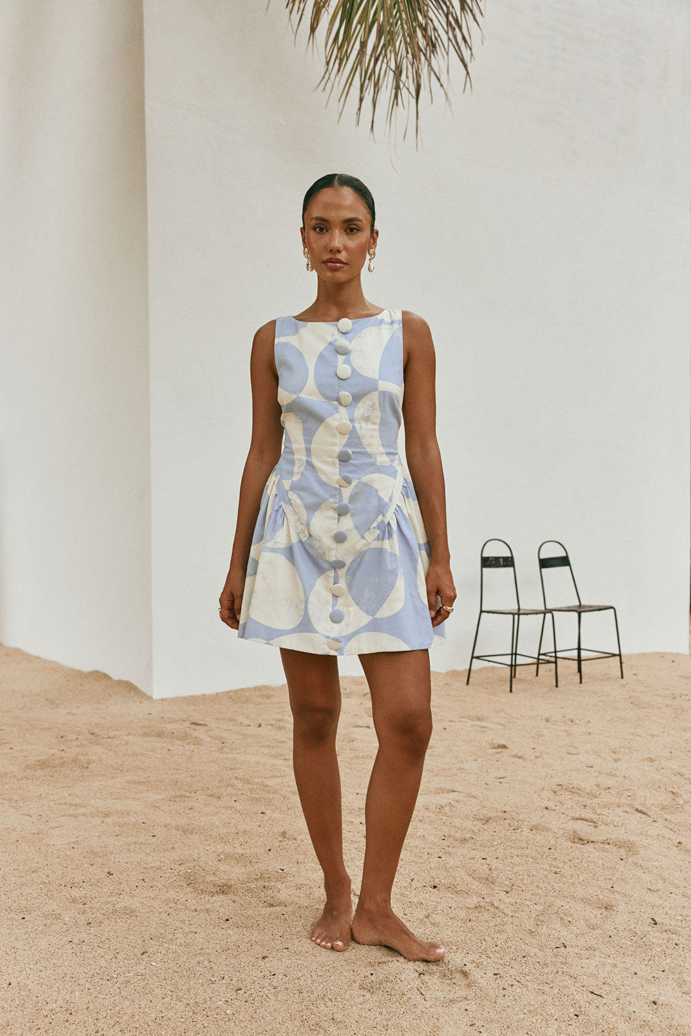 Charlize Dress - Vintage Orb