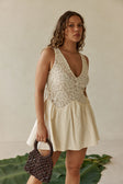 Tyla Dress - Cream