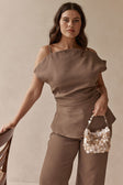 Naomi Top - Chocolate