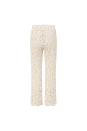 Kalila Crochet Pants - Ivory