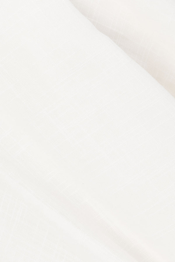 Jaymie Strapless Overlay Backless Jumpsuit - White