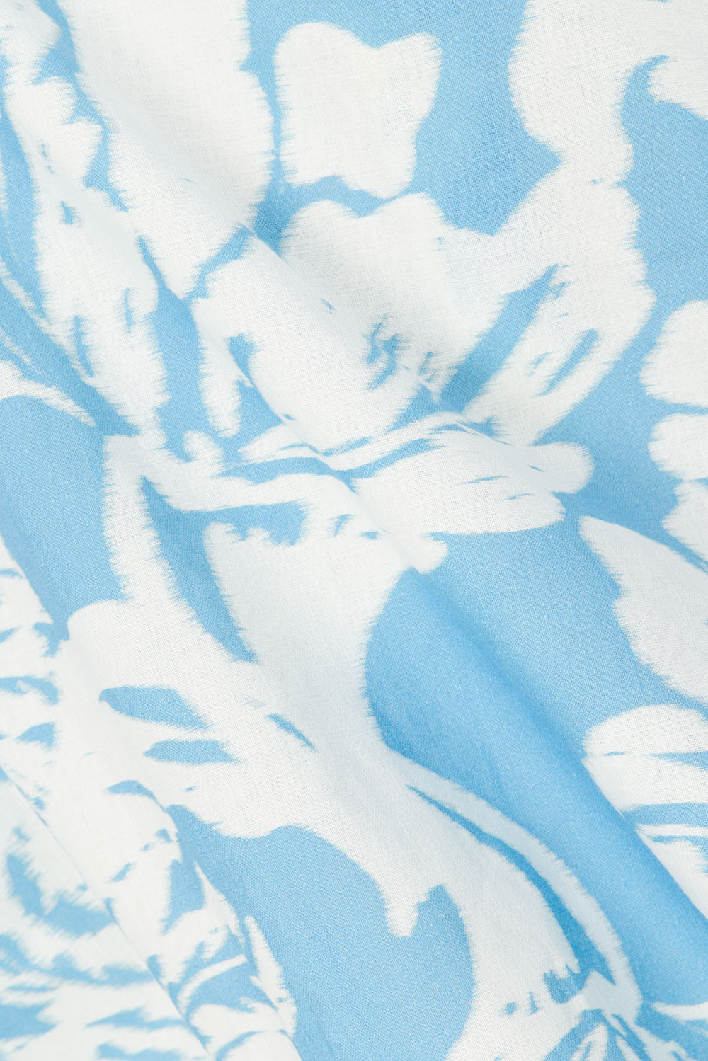 White Floral Short sleeve Button Up Tahlee Top