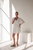 Elea Mini Dress - White