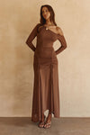 Callista Dress - Chocolate