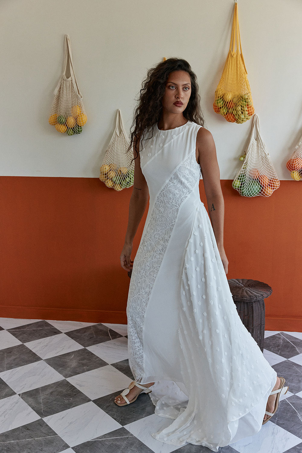 Baylee Dress - White