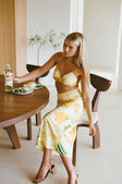 Tillie Midi Skirt - Yellow