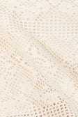 White Lace Long Sleeve V Neck Mini Wren Dress