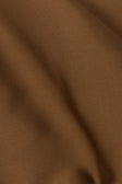 Chocolate Brown Strappy Asymmetric Mini Del Ray Dress