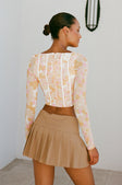 Majella Corset Top - Orange