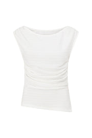 SAMPLE-Deni Top - White