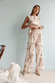 Emani Pants - Paisley Sunset